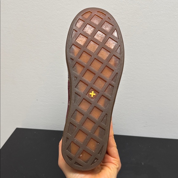 Dr. Martens Stratford Canvas combat boots floral red burgundy lace up US6 - Picture 9 of 10